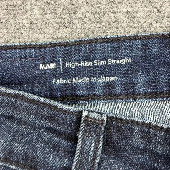 AG Adroano Goldschmeid Jeans 27 (29x29) Mari High Rise Slim Straight LOT OF 2 - Picture 6 of 16